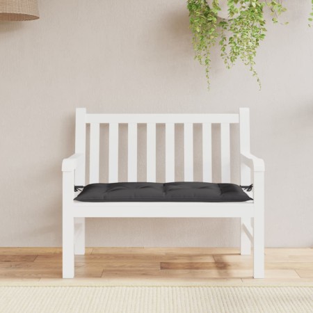 Cojín de banco de jardín tela Oxford negro 110x50x7 cm en Decoración | Comprar online en Foru.es