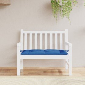 Cojín de banco de jardín tela Oxford azul 110x50x7 cm en Decoración | Comprar online en Foru.es