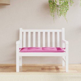 Cojín para banco de jardín tela rosa 110x50x7 cm en Decoración | Comprar online en Foru.es