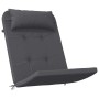 Cojines para silla Adirondack 2 uds tela Oxford gris antracita en Decoración | Comprar online en Foru.es