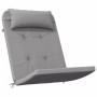 Cojines para silla Adirondack 2 uds tela Oxford gris en Decoración | Comprar online en Foru.es