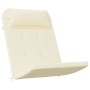 Cojines para silla Adirondack 2 uds tela Oxford color crema en Decoración | Comprar online en Foru.es