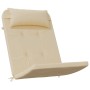 Cojines para silla Adirondack 2 uds tela Oxford beige en Decoración | Comprar online en Foru.es
