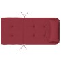 Cojines para silla Adirondack 2 uds tela Oxford rojo tinto en Decoración | Comprar online en Foru.es