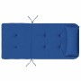 Cojines de sillas Liso 2 pcs Azul 58 x 77 x 4,5 cm Tela Oxford en Decoración | Comprar online en Foru.es