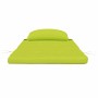 Cojines de sillas Liso 2 pcs Verde brillante. 58 x 77 x 4,5 cm en Decoración | Comprar online en Foru.es