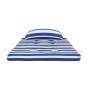 Cojines silla Adirondack 2 uds tela Oxford a rayas azul blanco en Decoración | Comprar online en Foru.es