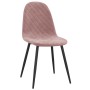 Sillas de comedor 6 unidades terciopelo rosa de vidaXL, Sillas de comedor - Ref: Foro24-3082885, Precio: 332,75 €, Descuento: %