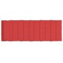 Cojín de tumbona de tela Oxford rojo 180x60x4 cm en Decoración | Comprar online en Foru.es