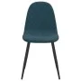 Esszimmerstühle 6 Einheiten aus blauem Samt von vidaXL, Essstühle - Ref: Foro24-3082880, Preis: 331,83 €, Rabatt: %