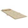 Cojines de silla con respaldo alto 6 uds tela Oxford beige en Decoración | Comprar online en Foru.es
