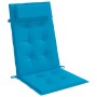 Cojines de silla con respaldo alto 6 uds tela Oxford azul claro en Decoración | Comprar online en Foru.es