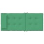 Cojines de silla con respaldo alto 2 uds tela Oxford verde en Decoración | Comprar online en Foru.es