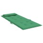 Cojines de silla con respaldo alto 4 uds tela Oxford verde en Decoración | Comprar online en Foru.es