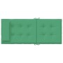 Cojines de silla con respaldo alto 4 uds tela Oxford verde en Decoración | Comprar online en Foru.es