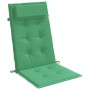 Cojines de silla con respaldo alto 6 uds tela Oxford verde en Decoración | Comprar online en Foru.es