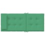 Cojines de silla con respaldo alto 6 uds tela Oxford verde en Decoración | Comprar online en Foru.es
