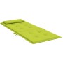 Cojines de silla respaldo alto 2 uds tela Oxford verde brillo en Decoración | Comprar online en Foru.es