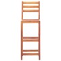 Sillas de cocina 4 unidades madera maciza de acacia de vidaXL, Taburetes de cocina - Ref: Foro24-46315, Precio: 206,18 €, Des...