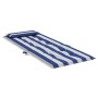 Cojines silla respaldo alto 6 uds tela Oxford rayas azul blanco en Decoración | Comprar online en Foru.es