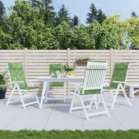 Cojines silla respaldo alto 4 uds tela Oxford estampado hojas en Decoración | Comprar online en Foru.es