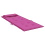 Cojines para silla con respaldo alto 4 uds tela Oxford rosa en Decoración | Comprar online en Foru.es