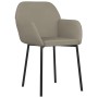 Sillas de comedor 2 unidades terciopelo gris claro de vidaXL, Sillas de comedor - Ref: Foro24-344701, Precio: 102,67 €, Descu...