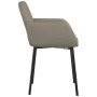 Sillas de comedor 2 unidades terciopelo gris claro de vidaXL, Sillas de comedor - Ref: Foro24-344701, Precio: 102,67 €, Descu...