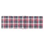 Cojines para tumbona 2 uds tela Oxford a cuadros rojo en Decoración | Comprar online en Foru.es