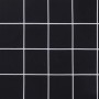 Cojines para tumbona 2 uds tela Oxford a cuadros negro en Decoración | Comprar online en Foru.es