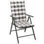 Set comedor de jardín 5 piezas y cojines aluminio negro de vidaXL, Conjuntos de jardín - Ref: Foro24-42778, Precio: 430,72 €,...