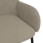 Sillas de comedor 2 unidades terciopelo gris claro de vidaXL, Sillas de comedor - Ref: Foro24-344763, Precio: 124,30 €, Descu...