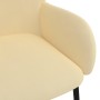 Sillas de comedor 2 unidades terciopelo crema de vidaXL, Sillas de comedor - Ref: Foro24-344772, Precio: 107,42 €, Descuento: %