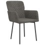 Sillas de comedor 2 unidades terciopelo gris oscuro de vidaXL, Sillas de comedor - Ref: Foro24-344780, Precio: 156,25 €, Desc...
