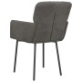 Sillas de comedor 2 unidades terciopelo gris oscuro de vidaXL, Sillas de comedor - Ref: Foro24-344780, Precio: 156,25 €, Desc...