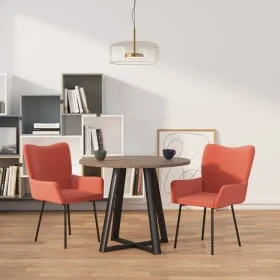Sillas de comedor 2 unidades terciopelo rosa de vidaXL, Sillas de comedor - Ref: Foro24-344802, Precio: 111,04 €, Descuento: %