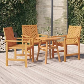 Sillas de comedor para jardín 3 uds madera maciza acacia en Sillas de jardín | Comprar online en Foru.es