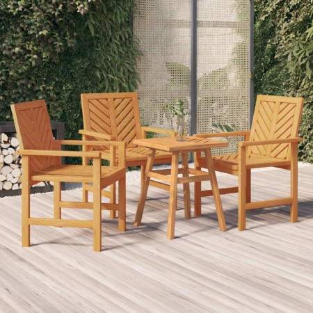 Sillas de comedor para jardín 3 uds madera maciza acacia en Sillas de jardín | Comprar online en Foru.es