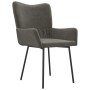 Sillas de comedor 2 unidades terciopelo gris oscuro de vidaXL, Sillas de comedor - Ref: Foro24-344887, Precio: 112,20 €, Desc...
