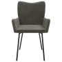 Sillas de comedor 2 unidades terciopelo gris oscuro de vidaXL, Sillas de comedor - Ref: Foro24-344887, Precio: 112,20 €, Desc...