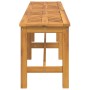 Banco de jardín madera maciza de acacia 150 cm en Bancos de jardín | Comprar online en Foru.es