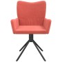 Sillas de comedor giratorias 2 unidades terciopelo rosa de vidaXL, Sillas de comedor - Ref: Foro24-344813, Precio: 158,38 €, ...
