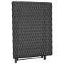 Mesa plegable ratán sintético negro 45x35x32 cm en Mesas de jardín | Comprar online en Foru.es