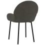 Sillas de comedor 2 unidades terciopelo gris oscuro de vidaXL, Sillas de comedor - Ref: Foro24-344764, Precio: 108,57 €, Desc...