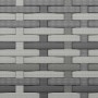 Sofá de jardín de 3 plazas con cojines ratán sintético gris en Sofás de exterior | Comprar online en Foru.es