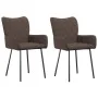 Sillas de comedor 2 unidades tela gris taupé de vidaXL, Sillas de comedor - Ref: Foro24-344838, Precio: 112,20 €, Descuento: %