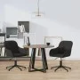 Sillas de comedor giratorias 2 uds terciopelo negro de vidaXL, Sillas de comedor - Ref: Foro24-3103383, Precio: 171,71 €, Des...