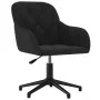Sillas de comedor giratorias 2 uds terciopelo negro de vidaXL, Sillas de comedor - Ref: Foro24-3103383, Precio: 171,71 €, Des...