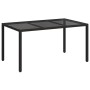 Mesa de comedor de jardín Negro 150 x 90 x 75 cm en Mesas de jardín | Comprar online en Foru.es