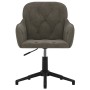 Sillas de comedor giratorias 2 unidades terciopelo gris oscuro de vidaXL, Sillas de comedor - Ref: Foro24-3103378, Precio: 15...